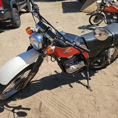 #100 • 1976 Honda XL350 Motorcycle
