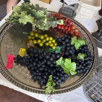 I know you're thinking Grapes? But they are  vintage rubber ones. :)