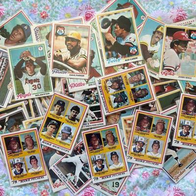 HKC329 ~ 1978 Topps Baseball Lot ~ Paul Molitor Rookie - HOF Nolan Ryan