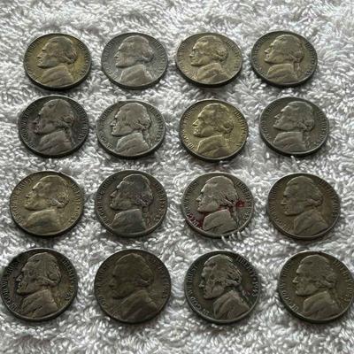 HKC309 ~ Wartime (Silver Alloy ~ 1943) Nickels in San Francisco