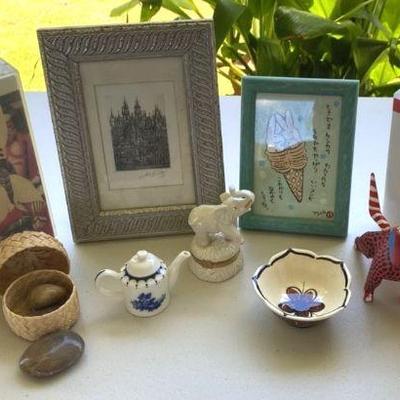 HKC024 Eclectic Lot of Unique Decor and Collectibles