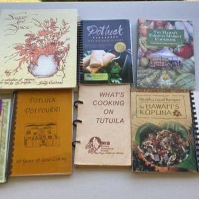 HKC026 Lot of Vintage Local Style Cookbooks & More