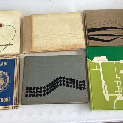 HKC017 Vintage Hawaii Yearbooks Ka Palapala University of Hawaii and Kalani High School