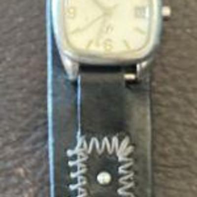 HKC039 Fossil fz Watch w/Leather Band