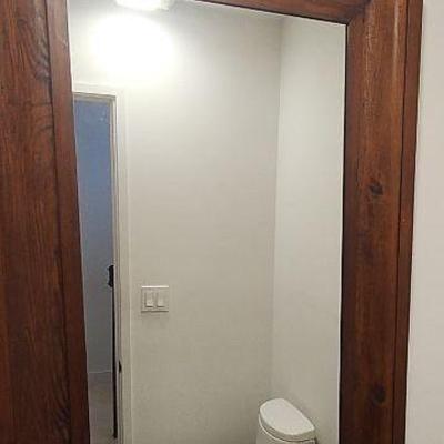 KKF120 - Wood Famed Mirror