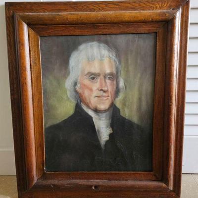 KKF026-Framed Copy Of President Thomas Jefferson