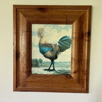 KKF051- Painting Of Rooster