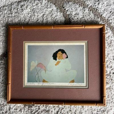 KKF070- Framed Pegge Hopper Print