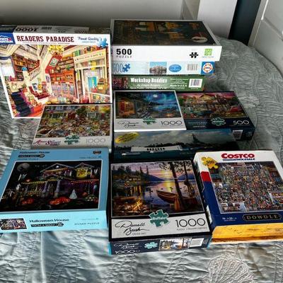 KKF053- Assortment Of Various Puzzles 