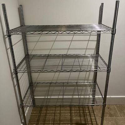 KKF193- 3 Tier Metal Wire Shelving Unit