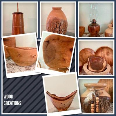 Turned Wood Bowls
