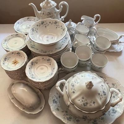 Blue Garland China by Haviland - everyone’s favorite!