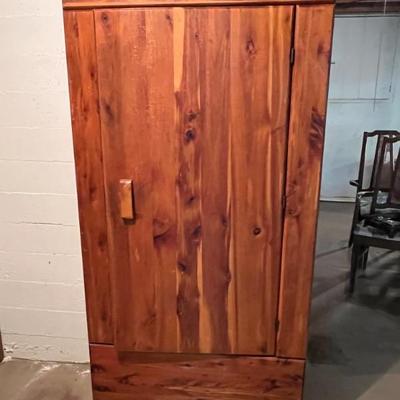 Cedar cabinet