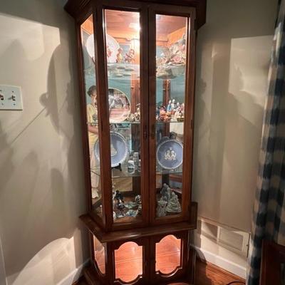 Lighted curio