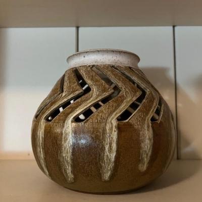 Studio pottery vase