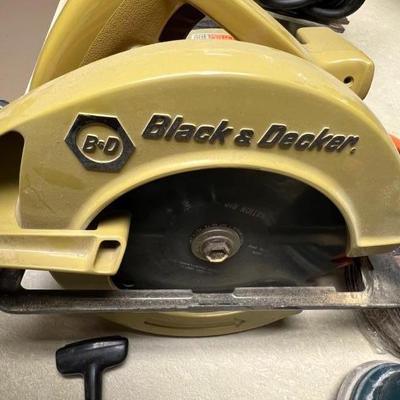 B&D circular saw