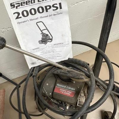 Speed Clean pressure washer