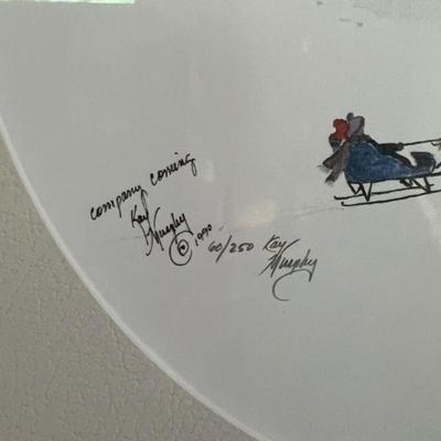 “Company Coming”, by Kay Murphy - signed & numbered