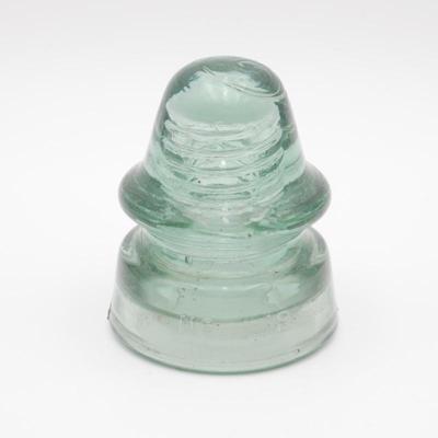 Teal Glass Insulator No. 19