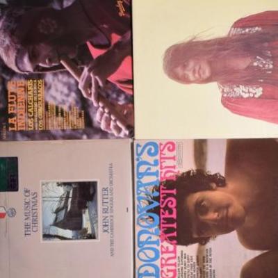 Lot Of 8 Records: Anne Murray, Roger Whittaker, Jan Garber, Melanie + More