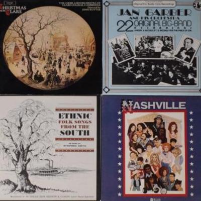 Lot Of 8 Records: Jan Garber, W.C. Fields, Guy Lombardo, Webley Edwards + More