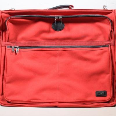 Lexi Large Expandable Red Garment Bag