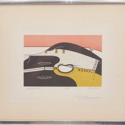 "Alternate Cut" Limited Edition Print #3/100 by Darrell Forney, c.1965