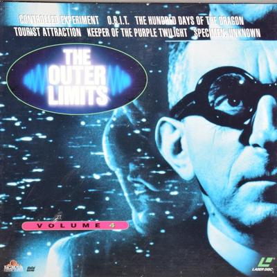 The Outer Limits Vol. 4 Laserdiscs Box Collection By MGM / UA
