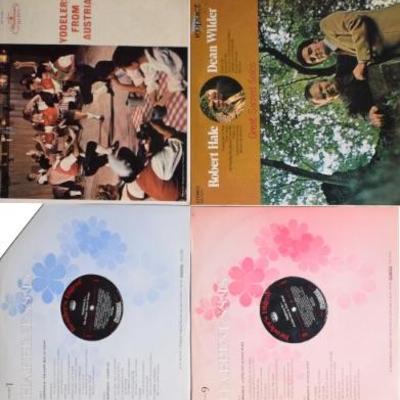 Lot of 8 Records: Eddie Duchin, Robert Hale, Dean Wilder, + More