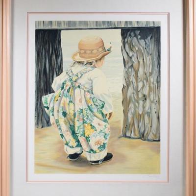 "Alexandria" by Susan Rios Fine Art Serigraph HC #47/70