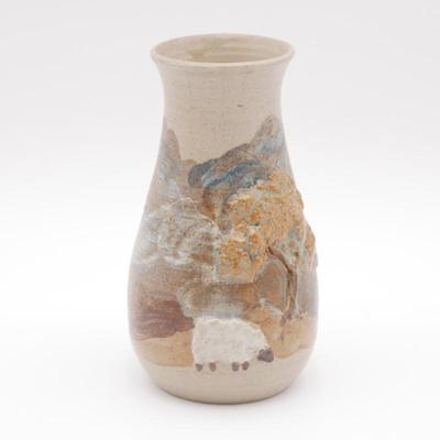 Arran Pottery Handmade Earthenware Vase