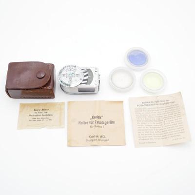 Vintage Light Meter and Camera Filter Accessory Lot (Lot of 4)