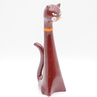 Ceramic Cat Sculpture