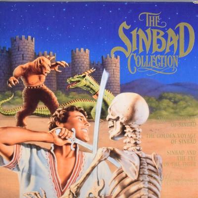The Sinbad Collection Ray Harryhausen Signature Collection w/ 4 Laserdiscs