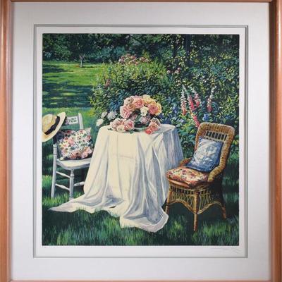 "Friendship" by Susan Rios Fine Art Serigraph HC #34/70