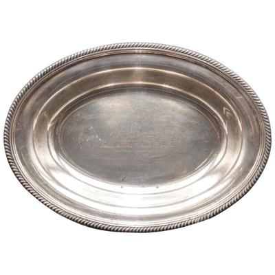 Gorham Sterling Silver #289 Oval Serving Bowl (351 grams)