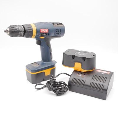 Ryobi RP1802M Drill with 2 ABP1801 Batteries and Ryobi Charge Plus+ Charger