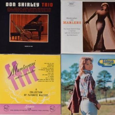 Lot Of 8 Records: Marlene Dietrich, Don Shirley, Herb Alpert, Vangelis + More