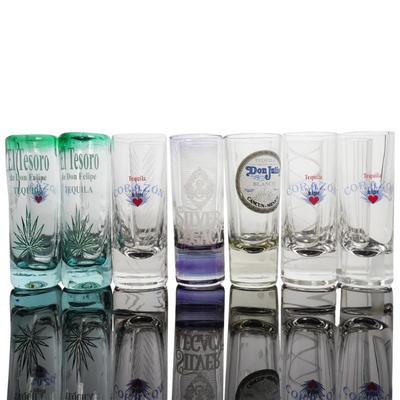 Large Lot of Collectible Shot Glasses (Lot of 14)