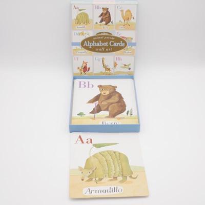 Animal Parade Alphabet Cards Wall Art