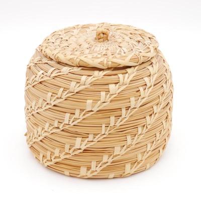 Papago Native American Hand-Woven Basket