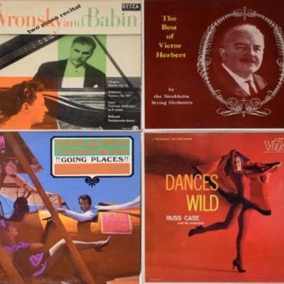 Lot Of 8 Records: Victor Herbert, Victor Young, Russ Case, Herb Alpert + More