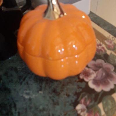 Pumpkin candle $4.00