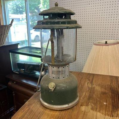 vintage camping lantern