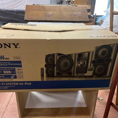 sony ipod speakers