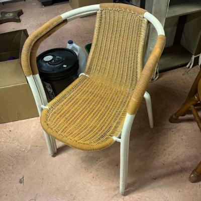 rattan patio vintage chairs 4