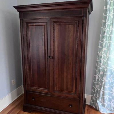 walnut armoire