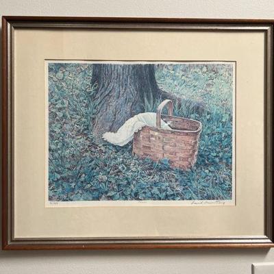 "Picnic" numbered and signed by David Armstrong 