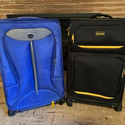 Barely Used Lucas Luggage Set Of 2 - In Excellent Condition	