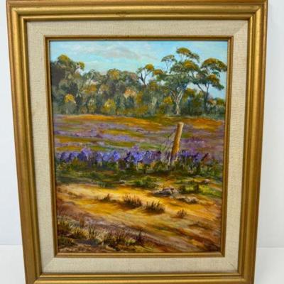 Original Signed Artwork By Clock-Clarke: Spring Time - Framed	
